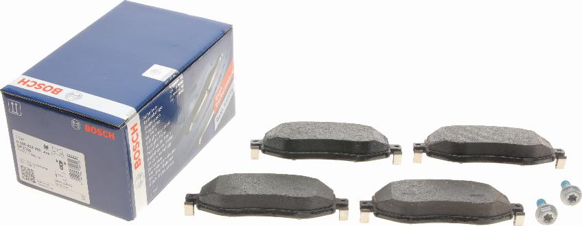 BOSCH 0 986 424 386 - Brake Pad Set, disc brake onlydrive.pro