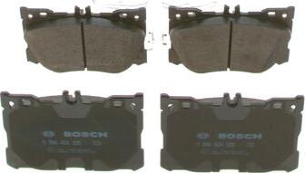 BOSCH 0 986 424 335 - Brake Pad Set, disc brake onlydrive.pro