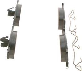 BOSCH 0 986 424 332 - Brake Pad Set, disc brake onlydrive.pro