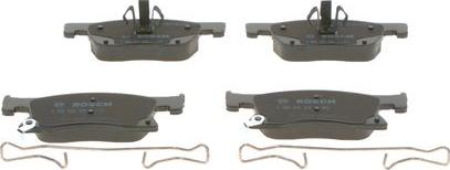 BOSCH 0 986 424 332 - Brake Pad Set, disc brake onlydrive.pro