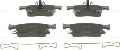 BOSCH 0 986 424 329 - Brake Pad Set, disc brake onlydrive.pro