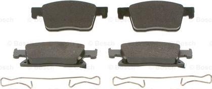 BOSCH 0 986 424 329 - Brake Pad Set, disc brake onlydrive.pro