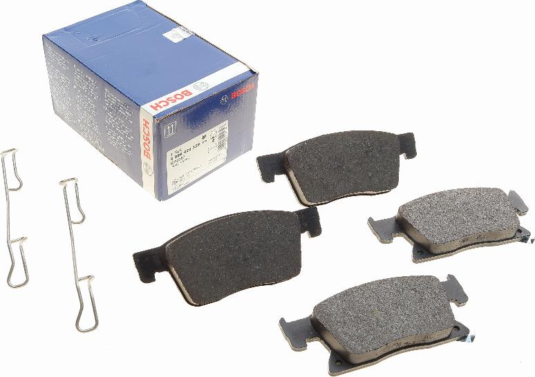 BOSCH 0 986 424 329 - Brake Pad Set, disc brake onlydrive.pro