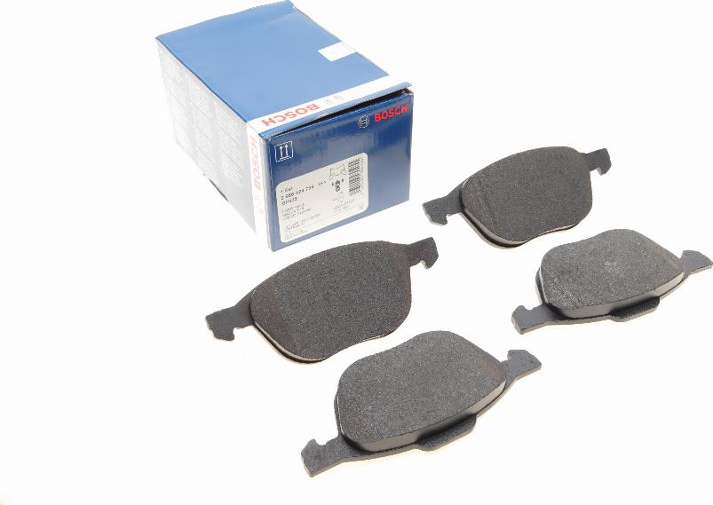 BOSCH 0 986 424 794 - Piduriklotsi komplekt,ketaspidur onlydrive.pro