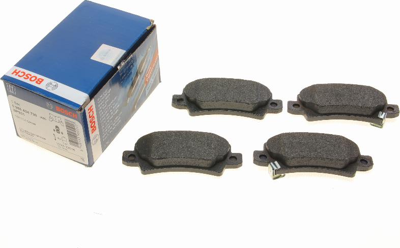 BOSCH 0 986 424 790 - Brake Pad Set, disc brake onlydrive.pro