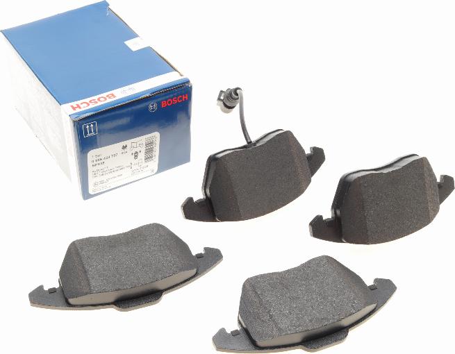 BOSCH 0 986 424 797 - Brake Pad Set, disc brake onlydrive.pro