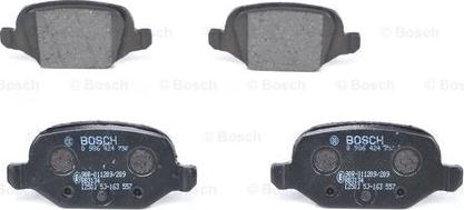 BOSCH 0 986 424 756 - Brake Pad Set, disc brake onlydrive.pro