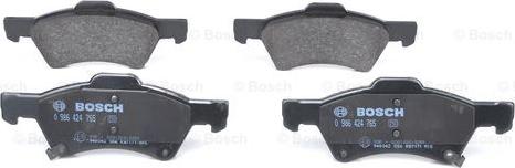 BOSCH 0 986 424 765 - Brake Pad Set, disc brake onlydrive.pro