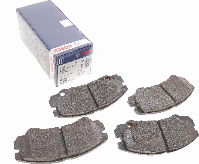 BOSCH 0 986 424 760 - Brake Pad Set, disc brake onlydrive.pro