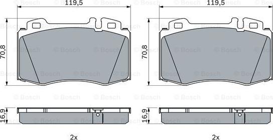 BOSCH 0 986 424 705 - Jarrupala, levyjarru onlydrive.pro