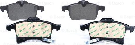 BOSCH 0 986 424 707 - Brake Pad Set, disc brake onlydrive.pro