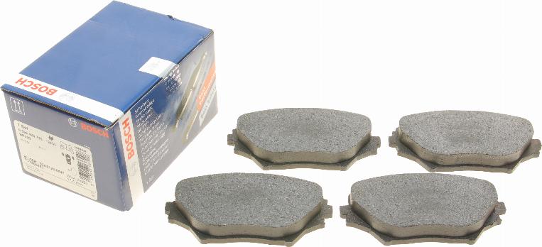 BOSCH 0 986 424 719 - Brake Pad Set, disc brake onlydrive.pro