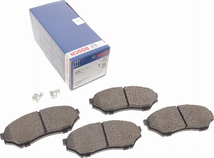 BOSCH 0 986 424 713 - Brake Pad Set, disc brake onlydrive.pro