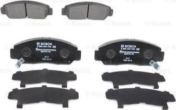 BOSCH 0 986 424 722 - Brake Pad Set, disc brake onlydrive.pro