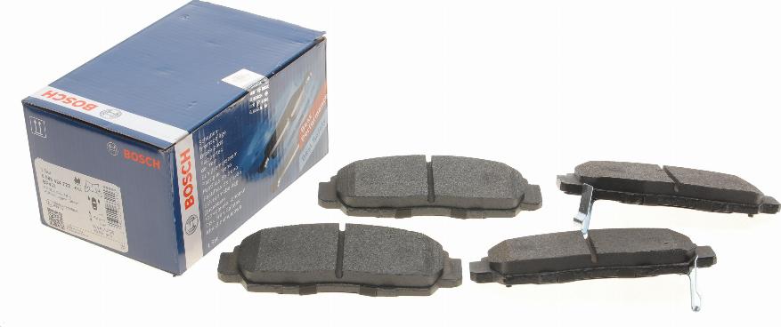 BOSCH 0 986 424 722 - Brake Pad Set, disc brake onlydrive.pro