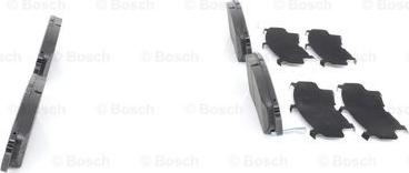 BOSCH 0 986 424 722 - Brake Pad Set, disc brake onlydrive.pro