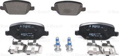 BOSCH 0 986 424 775 - Bremžu uzliku kompl., Disku bremzes onlydrive.pro