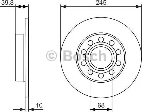 BOSCH 0 986 479 925 - Jarrulevy onlydrive.pro