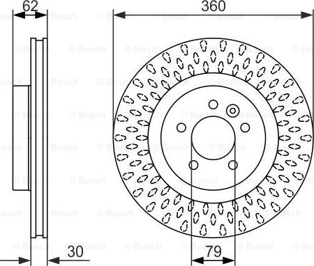 BOSCH 0 986 479 578 - Brake Disc onlydrive.pro