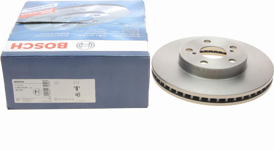 BOSCH 0 986 479 663 - Brake Disc onlydrive.pro