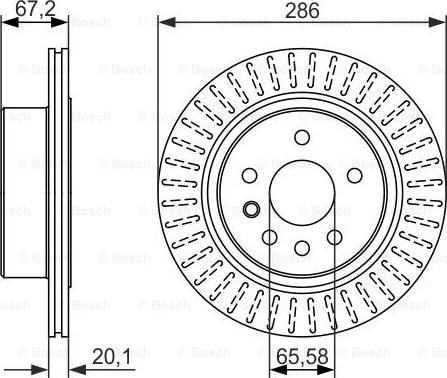 BOSCH 0 986 479 394 - Brake Disc onlydrive.pro