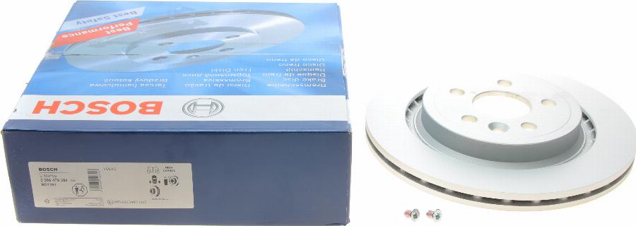 BOSCH 0 986 479 398 - Тормозной диск onlydrive.pro