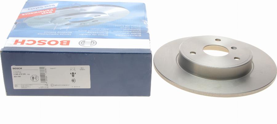 BOSCH 0 986 479 305 - Brake Disc onlydrive.pro