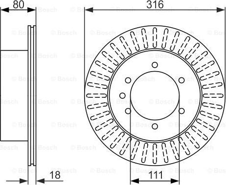 BOSCH 0 986 479 385 - Brake Disc onlydrive.pro