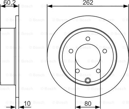 BOSCH 0 986 479 A39 - Brake Disc onlydrive.pro