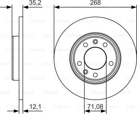 BOSCH 0 986 479 C24 - Brake Disc onlydrive.pro