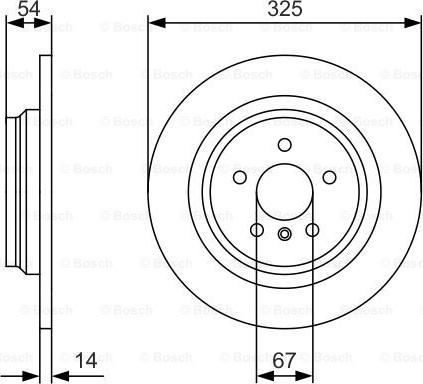 BOSCH 0 986 479 D10 - Brake Disc onlydrive.pro