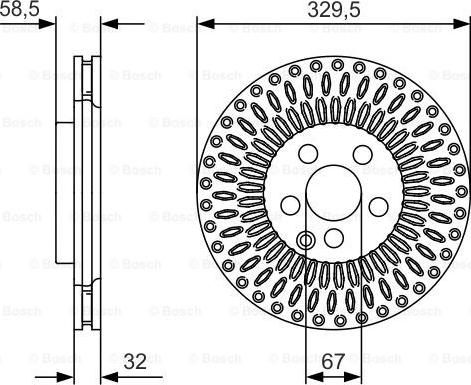 BOSCH 0 986 479 D13 - Jarrulevy onlydrive.pro