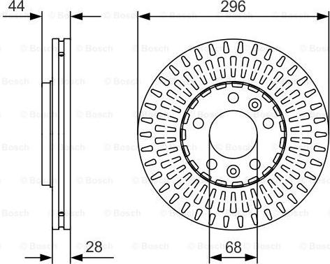 BOSCH 0 986 479 D30 - Brake Disc onlydrive.pro