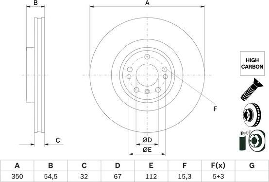 BOSCH 0 986 479 E99 - Piduriketas onlydrive.pro