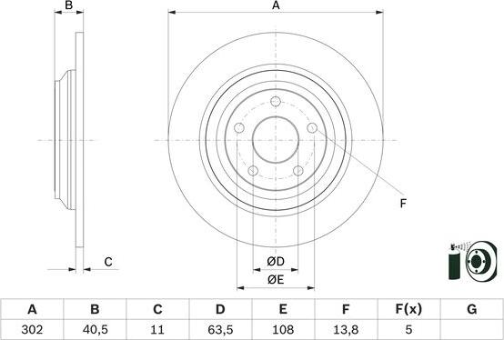 BOSCH 0 986 479 F79 - Jarrulevy onlydrive.pro