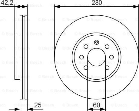 BOSCH 0 986 479 S55 - Brake Disc onlydrive.pro