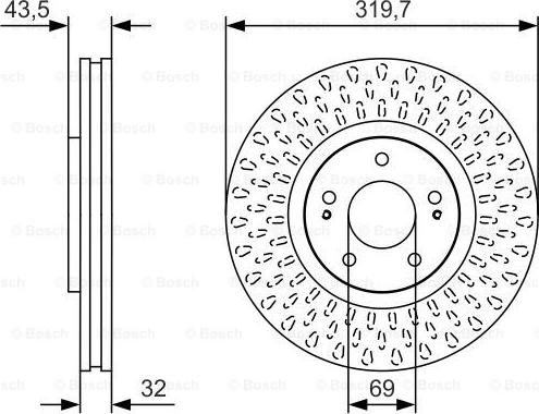 BOSCH 0 986 479 T01 - Brake Disc onlydrive.pro