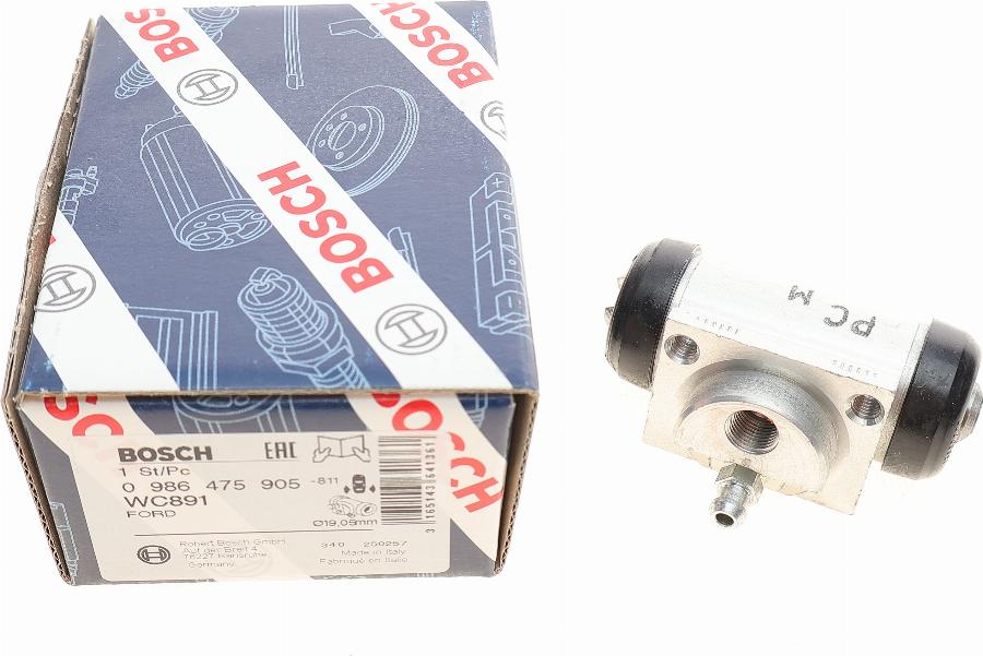 BOSCH 0 986 475 905 - Rato stabdžių cilindras onlydrive.pro