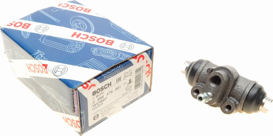 BOSCH 0 986 475 661 - Riteņa bremžu cilindrs onlydrive.pro