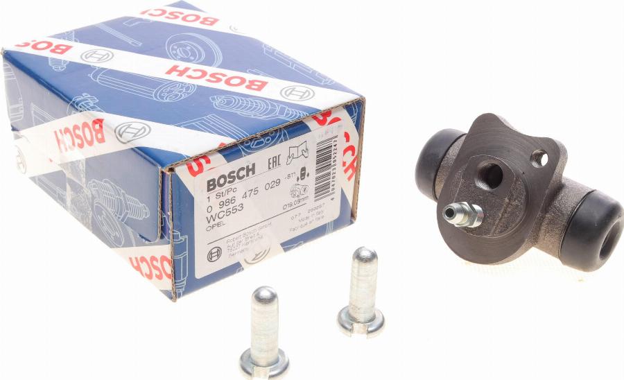 BOSCH 0 986 475 029 - Колесный тормозной цилиндр onlydrive.pro