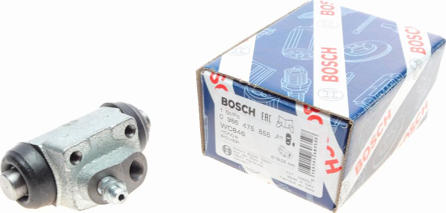 BOSCH 0 986 475 855 - Колесный тормозной цилиндр onlydrive.pro