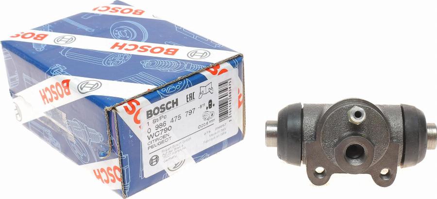 BOSCH 0 986 475 797 - Rato stabdžių cilindras onlydrive.pro