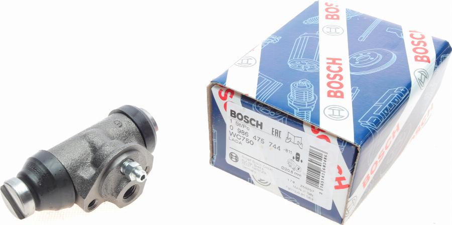 BOSCH 0 986 475 744 - Riteņa bremžu cilindrs onlydrive.pro