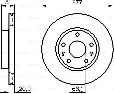 BOSCH 0 986 478 992 - Brake Disc onlydrive.pro