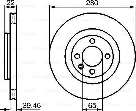 BOSCH 0 986 478 508 - Тормозной диск onlydrive.pro