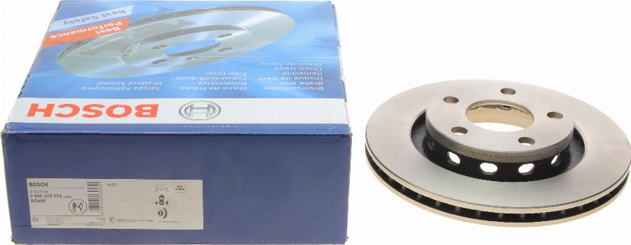 BOSCH 0 986 478 574 - Brake Disc onlydrive.pro