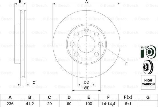 BOSCH 0 986 478 192 - Piduriketas onlydrive.pro