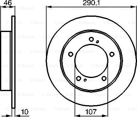 BOSCH 0 986 478 377 - Brake Disc onlydrive.pro