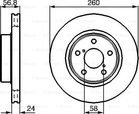 BOSCH 0 986 478 293 - Brake Disc onlydrive.pro