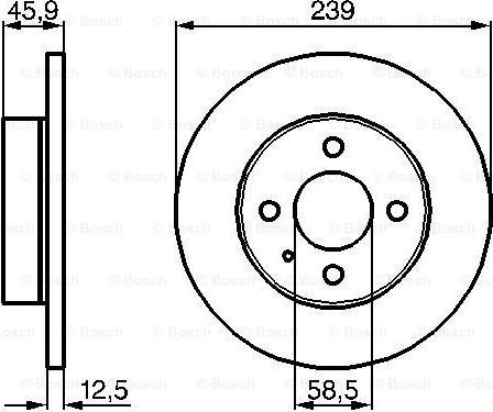 A.B.S. 15051 - Brake Disc onlydrive.pro